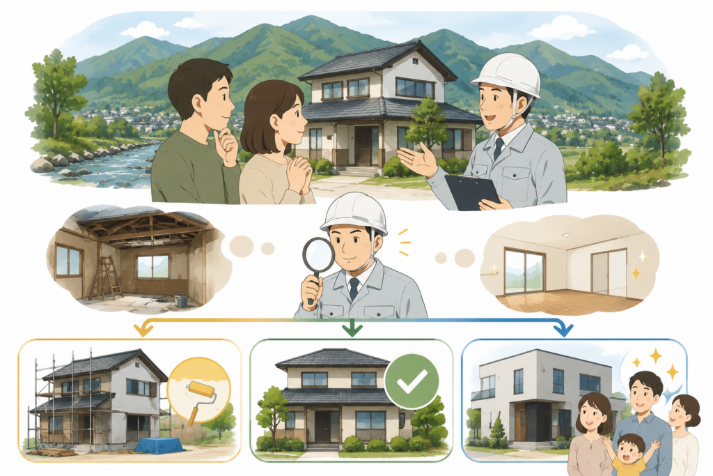 リフォーム工事の写真サンプル枠